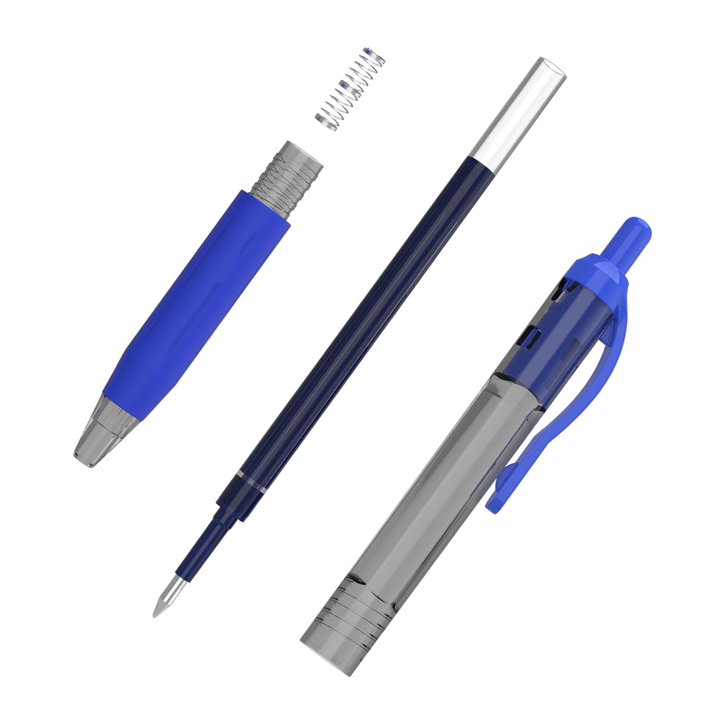 EYEYE G-103 Retractable Gel Pens 0.7mm, 25 Pack 0.7 mm Blue Ink Medium Point Ballpoint Pen Quick Drying, Pen Fine Point Smooth Writing Pens for for Office School Supplies