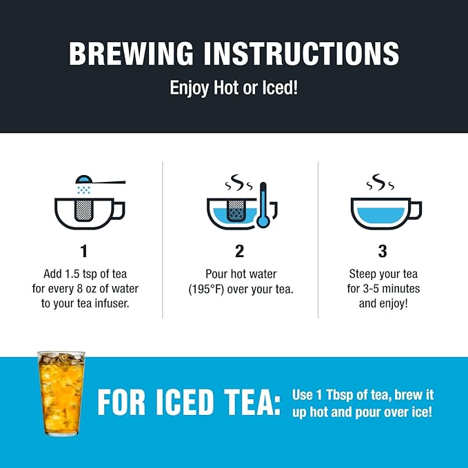 Tiesta Tea - Chai Love Tea | Spiced Chai Black Tea | Premium Loose Leaf Tea Blend | High Caffeinated Black Tea | Make Hot or Iced Tea & Brews up to 25 Cups - 1.9 Ounce Resealable Pouch
