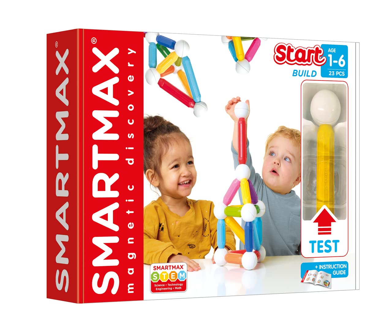 SmartMax Start STEM Building Magnetic Discovery Set for Ages 1-10
