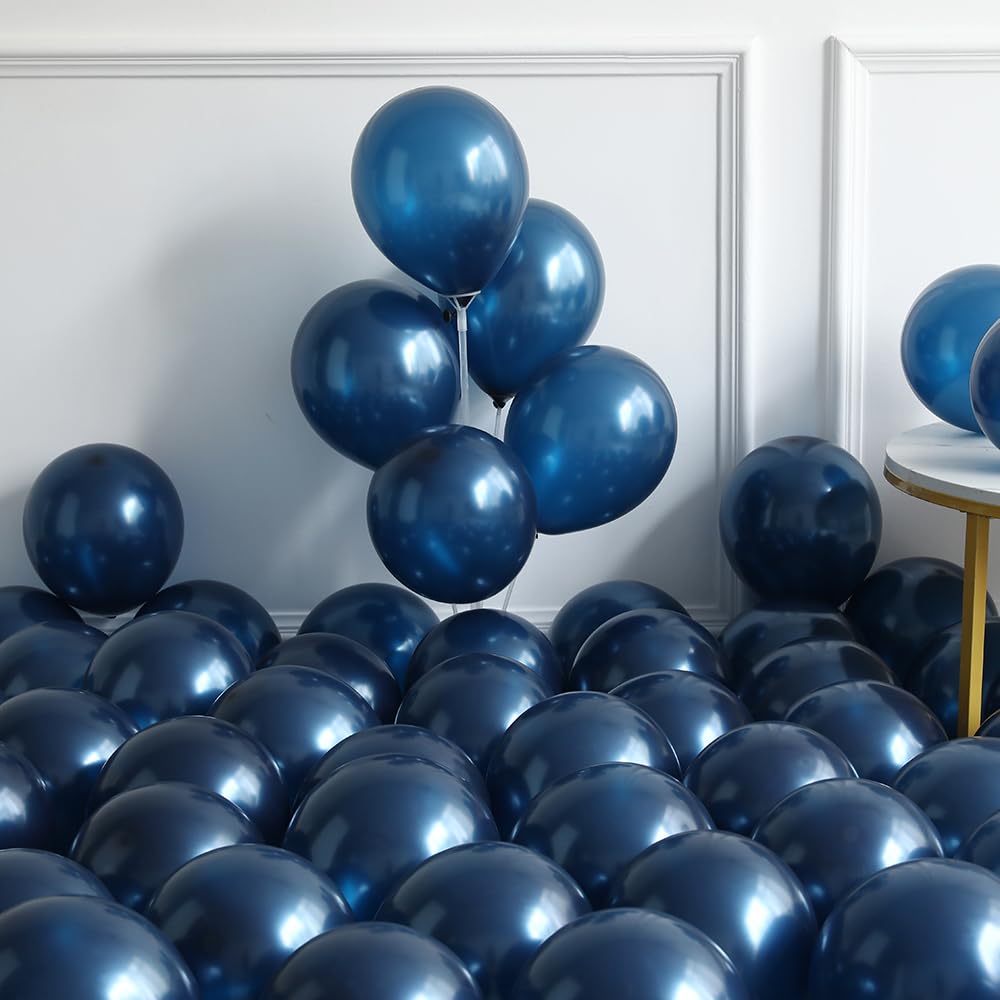 141Pcs Cowboy Balloon Arch Garland Kit Navy Blue White Sliver Balloons for Birthday Decor Western and Cowboy Theme Party Decorations