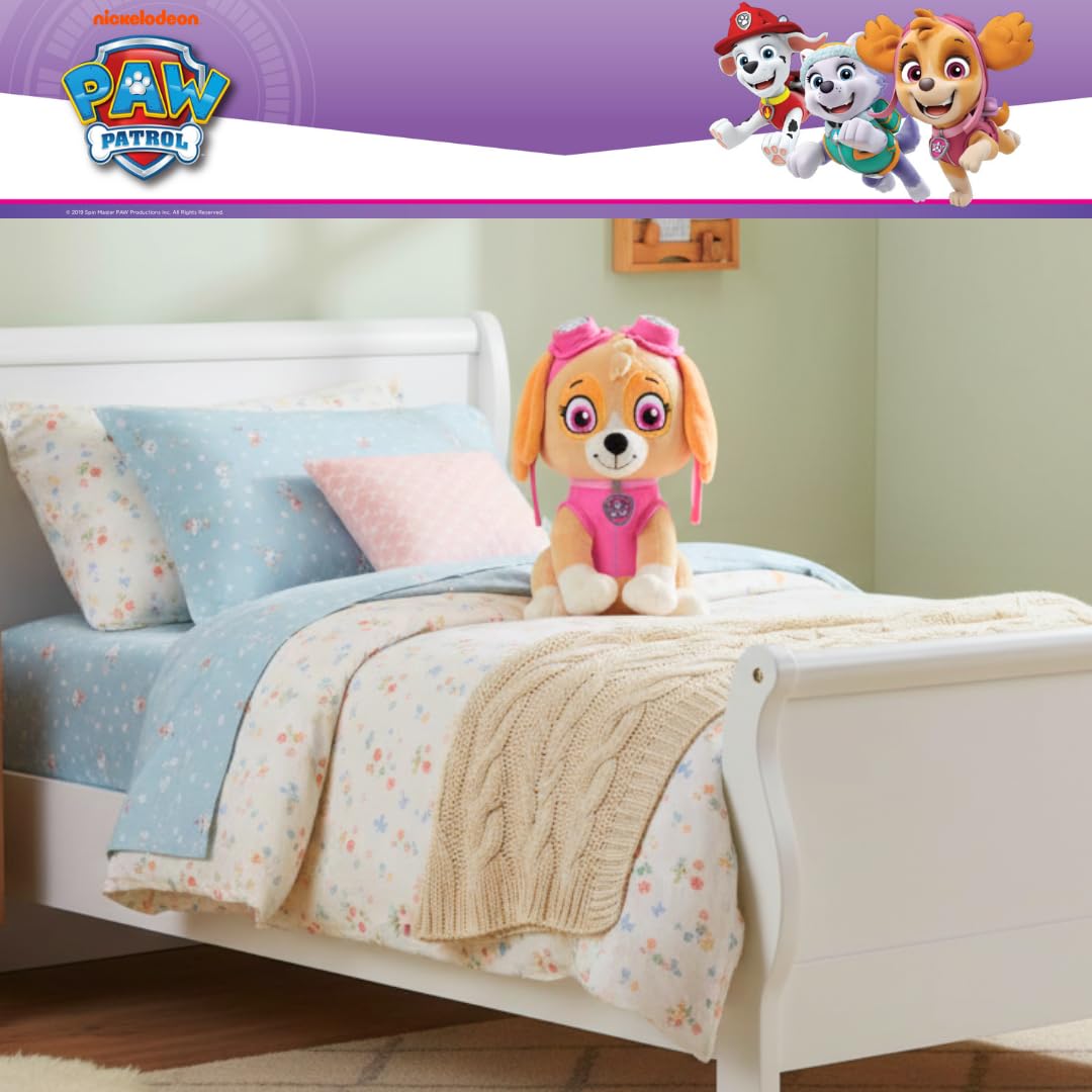 Paw Patrol Girl Skye Bedding Weighted Cuddle Pillow, 3lb Soft Plush & Cozy Pillow for Comfort, (Officially Licensed Product) By Franco Calm
