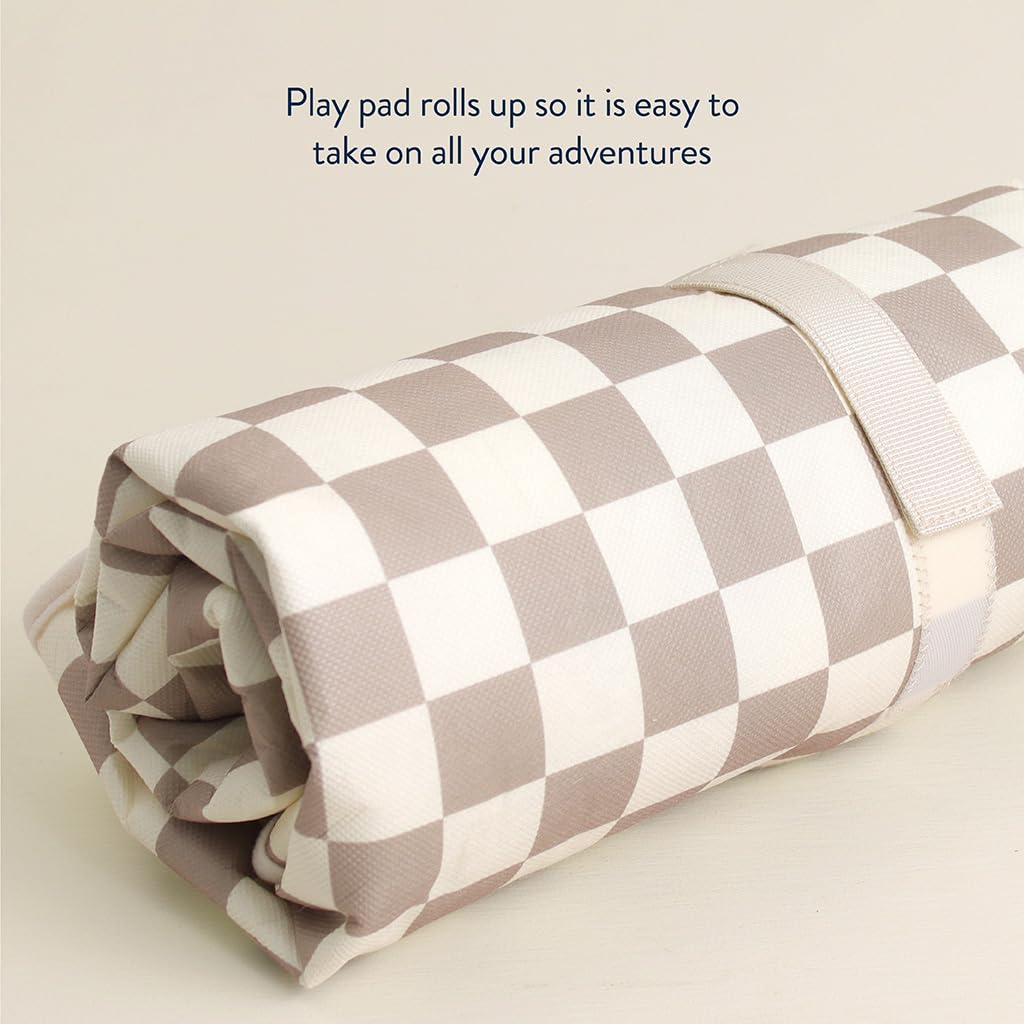 Itzy Ritzy Playmat - 2 in 1 Travel Playmat (City Print)