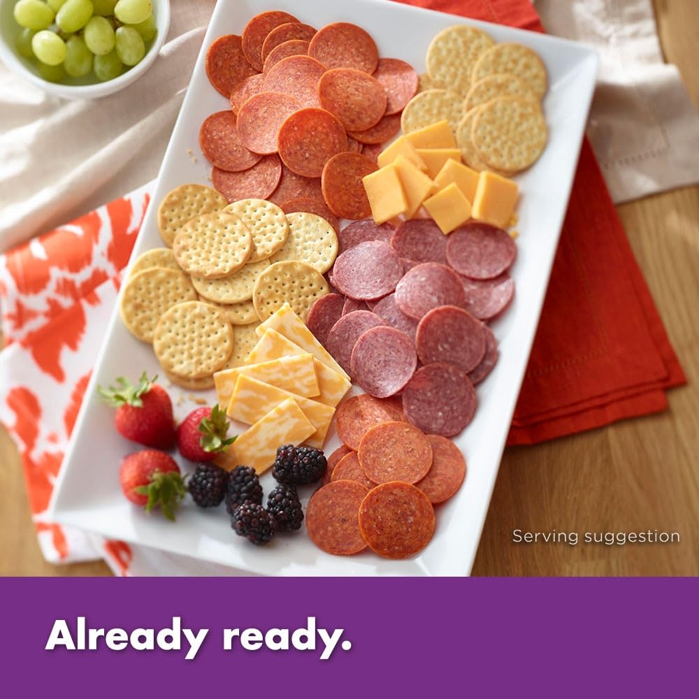 Hormel Gatherings, Hard Salami & Pepperoni Party Tray, 28 oz