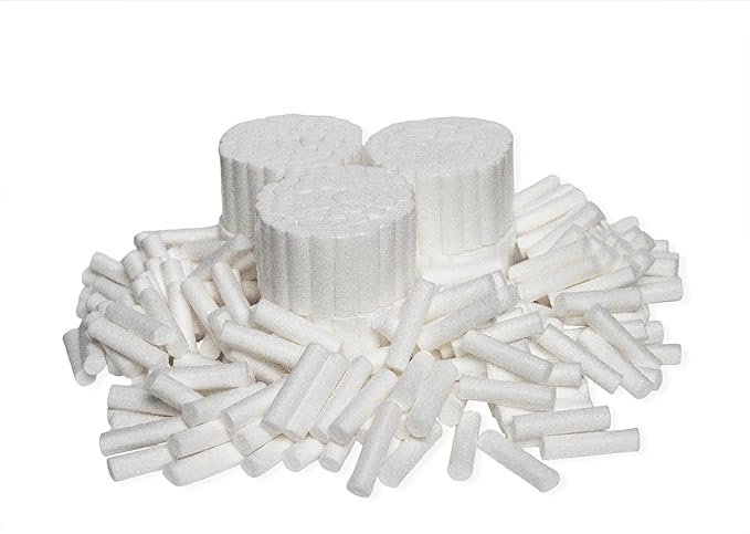 500 Dental Cotton Rolls, One Inch Nosebleed Plugs for Kids or Adults - Extra Absorbent Blood Clotting, Dental Cotton Rolls (500 Count)