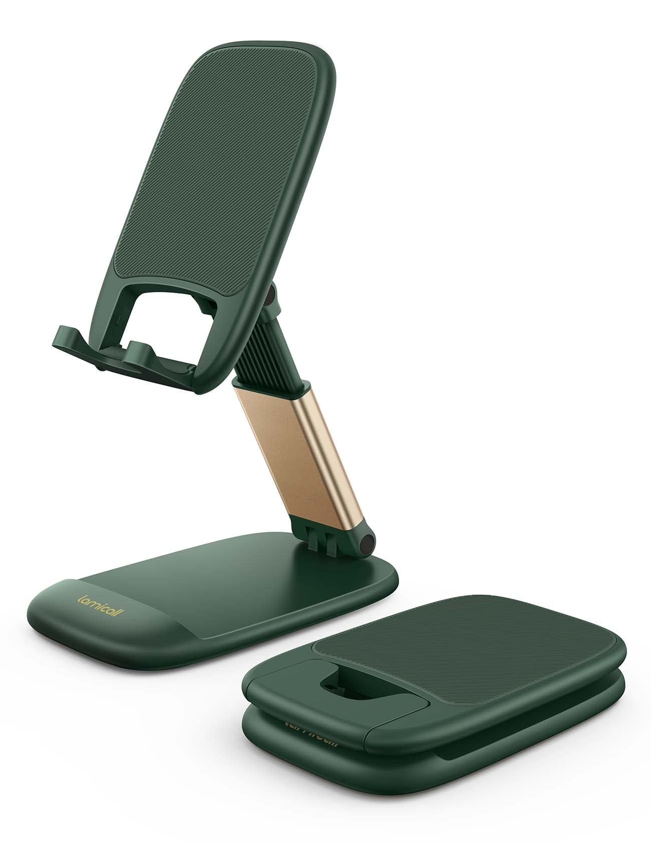 Lamicall Cell Phone Holder, Desk Accessories - Green iPhone Cellphone Stand, Office Desktop Accessories, Office Must Have, Gifts for Desk Decor, Phone