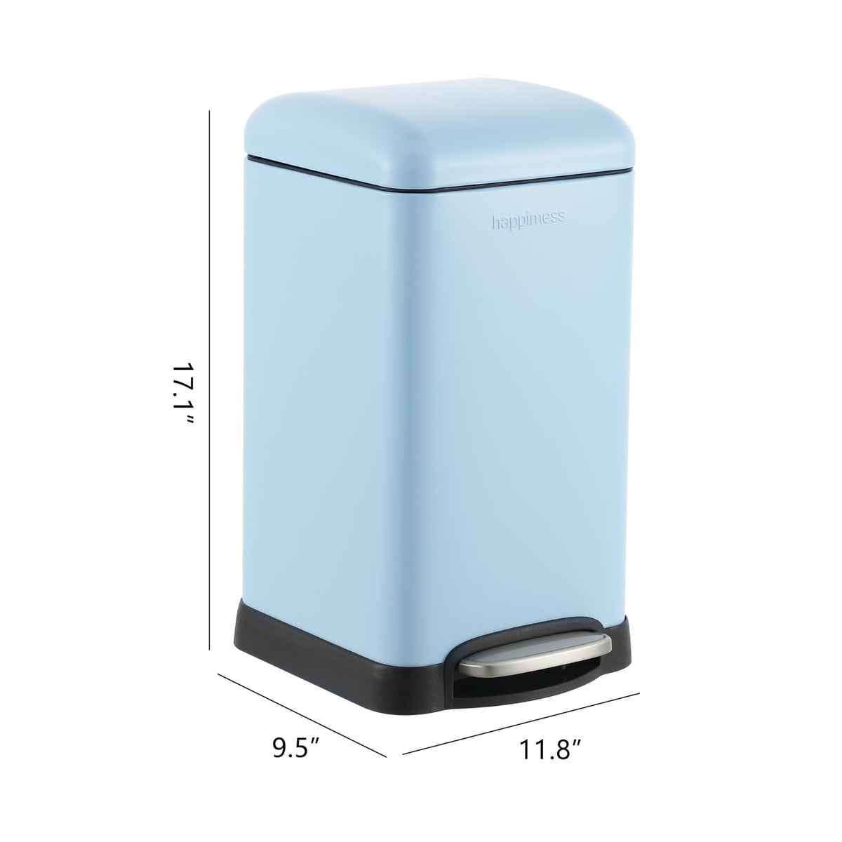 Betty Retro Mini 3.2 Gal Step Trash Can
