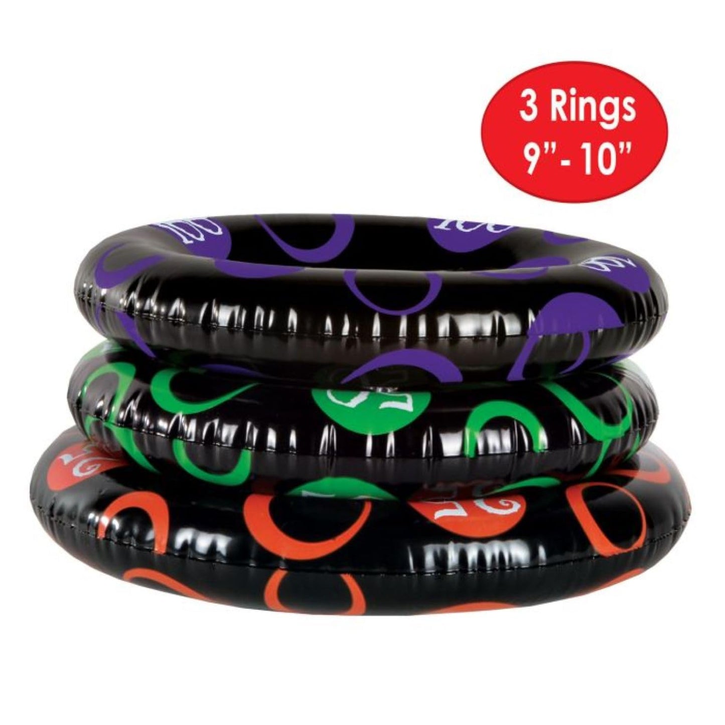 Beistle Novelty Inflatable Witch Hat Ring Toss Game for Halloween Parties