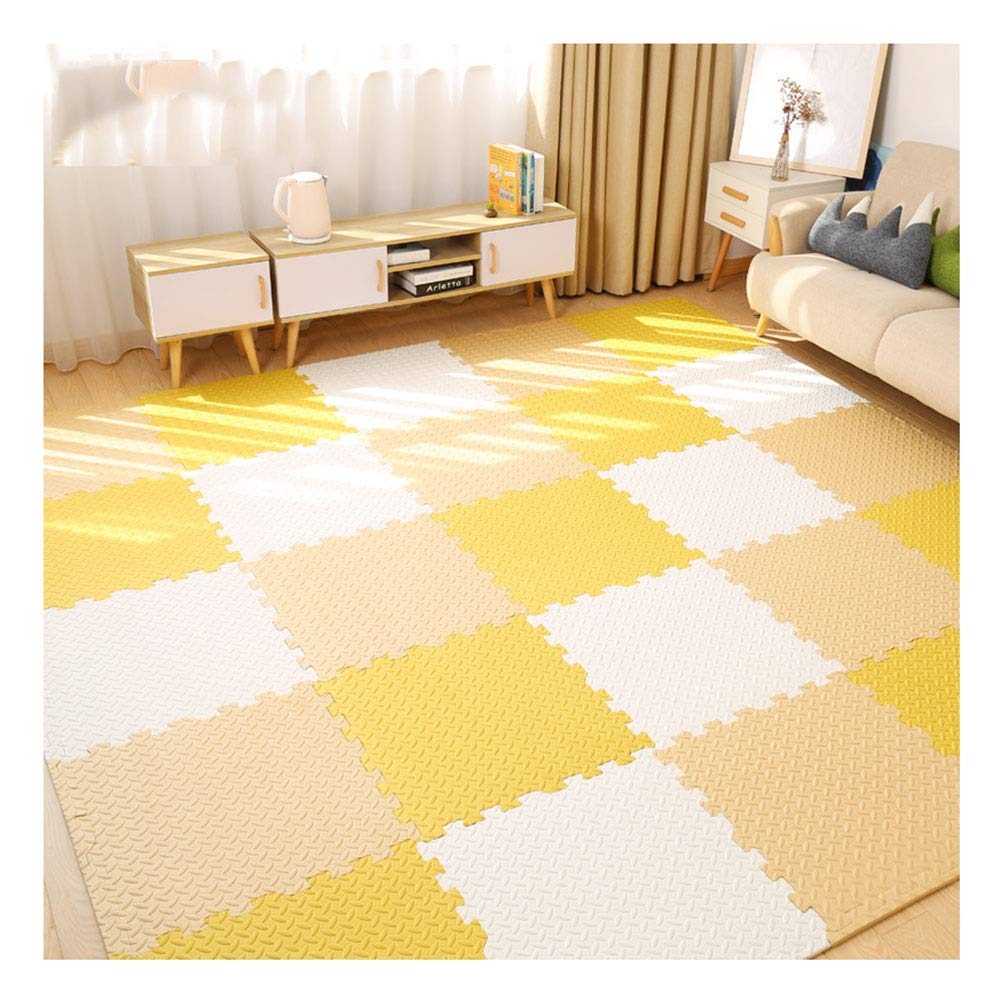 ALGFree Foam Puzzle Mat Soft Kids Baby Foam Activity Play Mat Interlocking Floor Tiles EVA Infant Crawling Mats, Customizable (Color : F, Size : 60x60x1.2cm-8pcs)