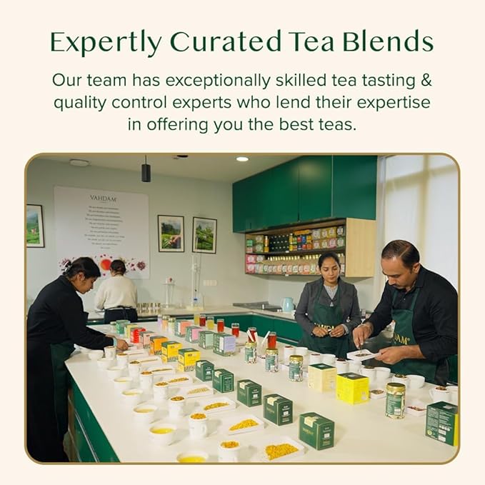 VAHDAM, First Flush Darjeeling Tea - 170+ Cups (340g/12oz) Loose Leaf Black Tea - Flowery, Aromatic & Delicious | Mellow & Fragrant | Vacuum Sealed Pack