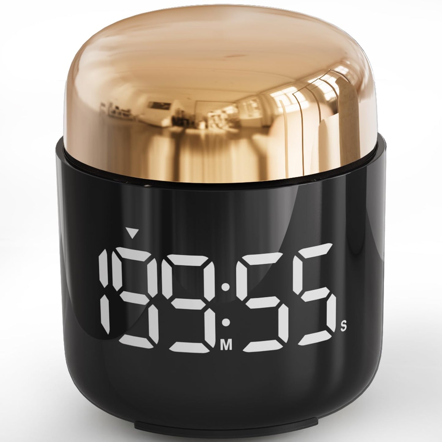 MeesMeek Digital Kitchen Timer,Countdown Countup Timer with Large LED Display Volume Adjustment,Timer for Cooking, Classroom Time for Kids and Teachers. (Gold)