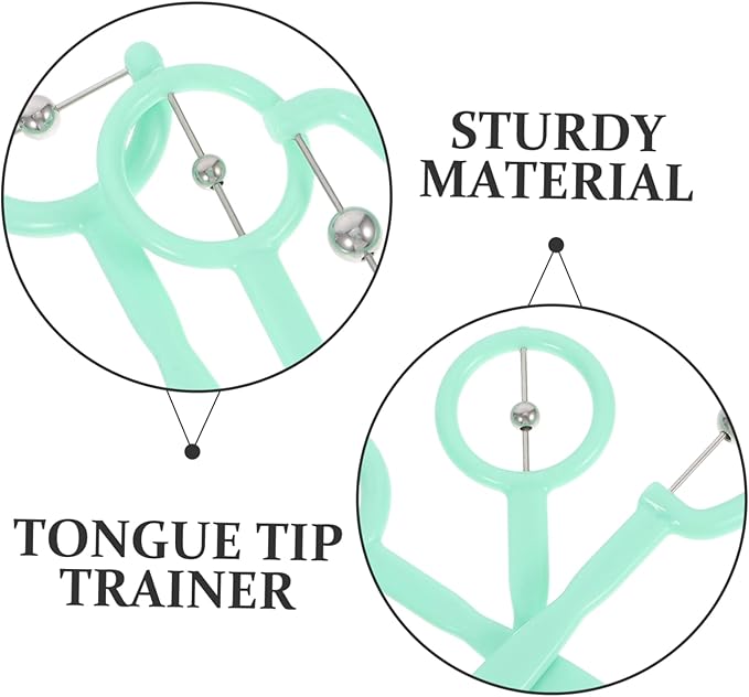 VALICLUD Oral Motor Exercise Tool Boys and Girls Speech Rehabilitation Device Tongue Tip Workout Device for Speech Clarity