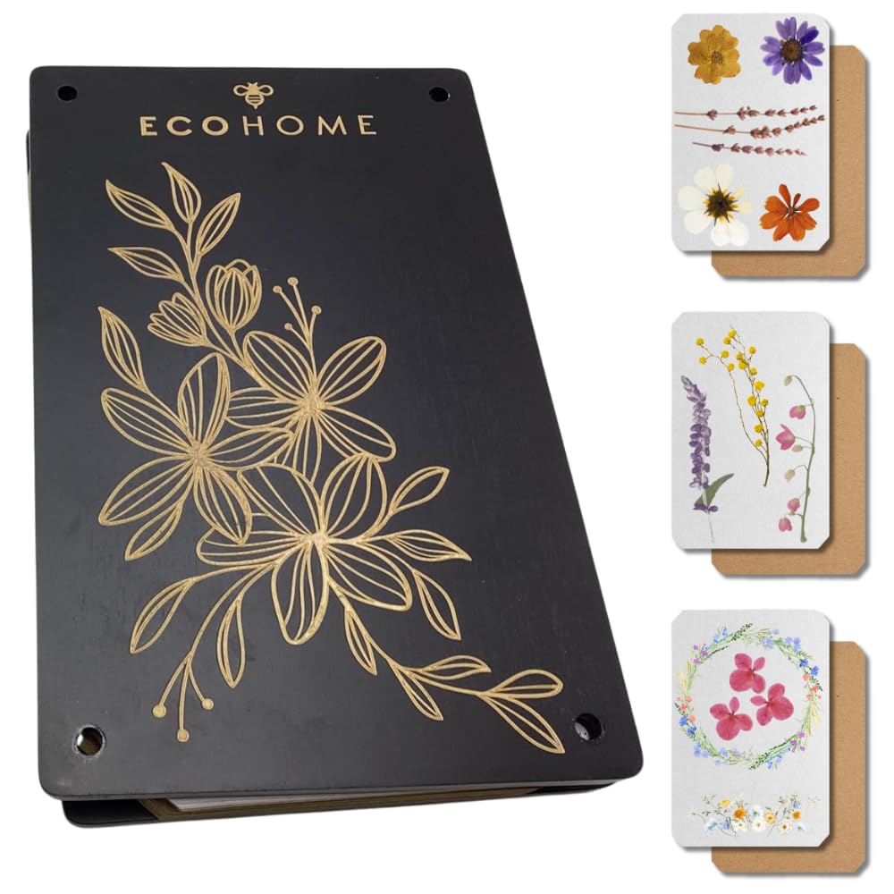 ECOHOME Flower Press Kit Replacement Cardboard Sheets - Ideal for Paper Crafting with Dried Flowers, Extends Lifeline, & Versatile Use in Botanical Art, 11.5x8.2 Size