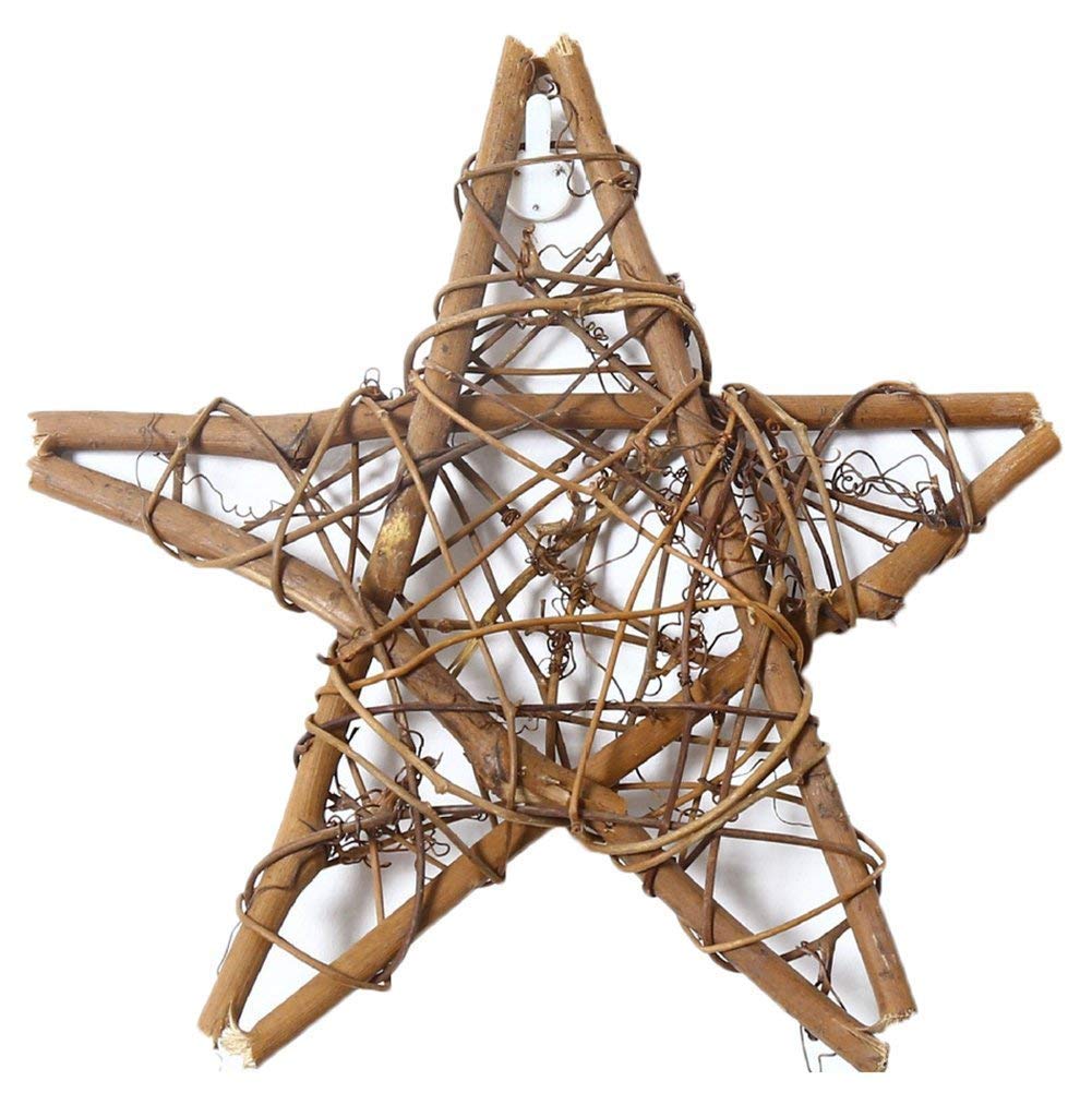 Natural Grapevine Mesh Star Wreath DIY Craft Vines Base Grapevine Roll for Rustic Summer Fall Christmas Wreath Door Garland Hanging Decor