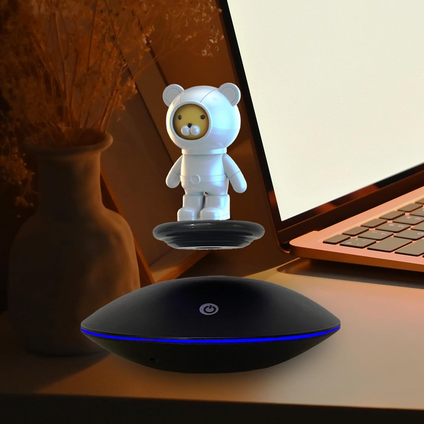 Levitating Display Stand, Floating Display Rack For Toys, Figures, Miniatures Rotation Display Stand