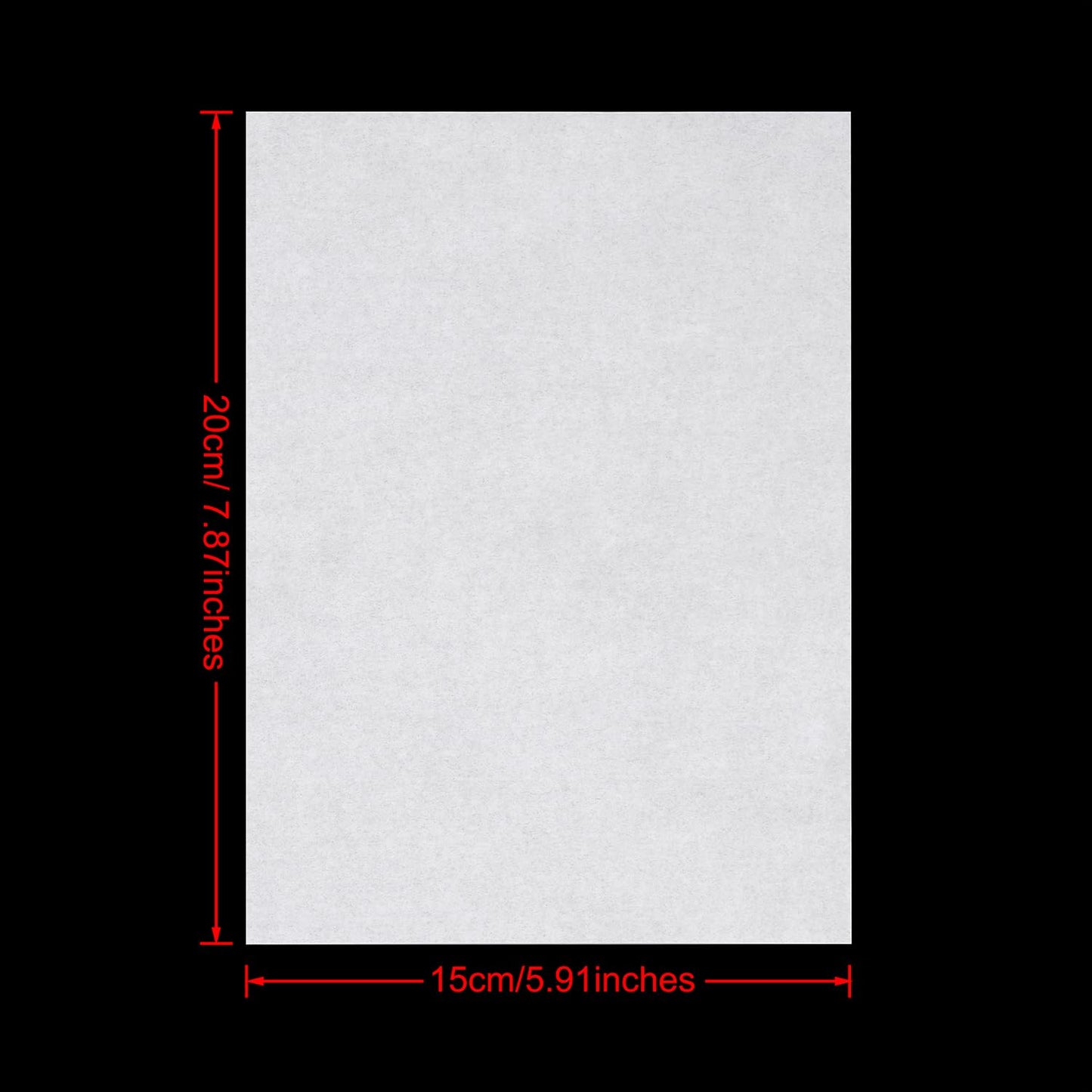 Parchment Paper Pre-Cut Sheets 2-Side Coating for Baking, Cooking, Frying, Oven & Flower Oil Extraction for Heating Press, 8"x6" 100 Pcs|Pack