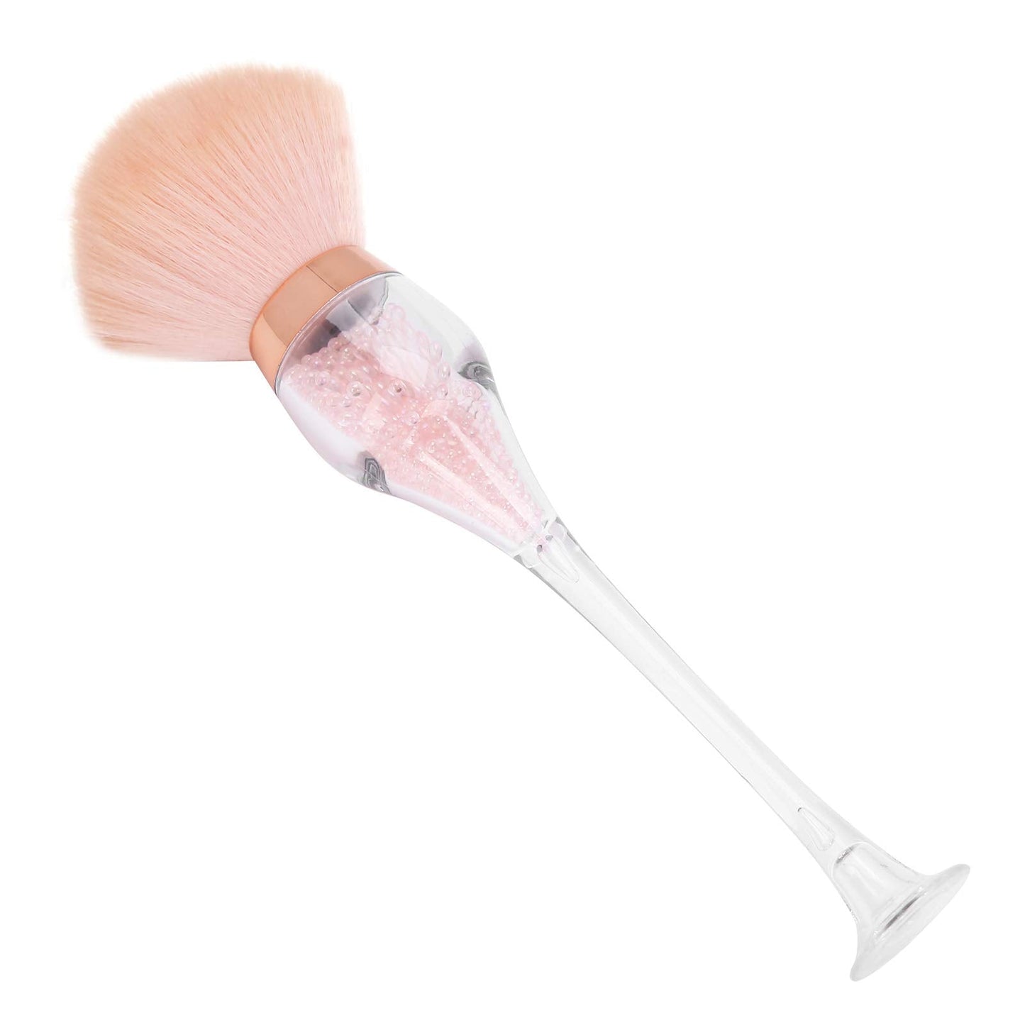 Professional Nail Art Dust Removal Brush, Nail Dust Removal Brush, Portable Blusher Loose Powder Brush Manicure Tool Powder Brush Makeup Brush