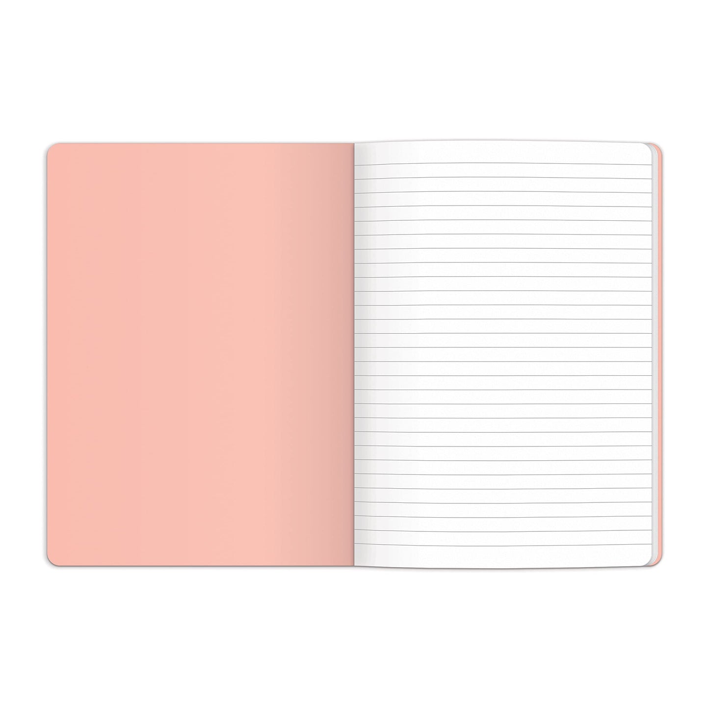 Joy Laforme Spring Street – Writer's Notebook Set with Floral and Street Artwork Includes Two 80 Page Lined Notebooks