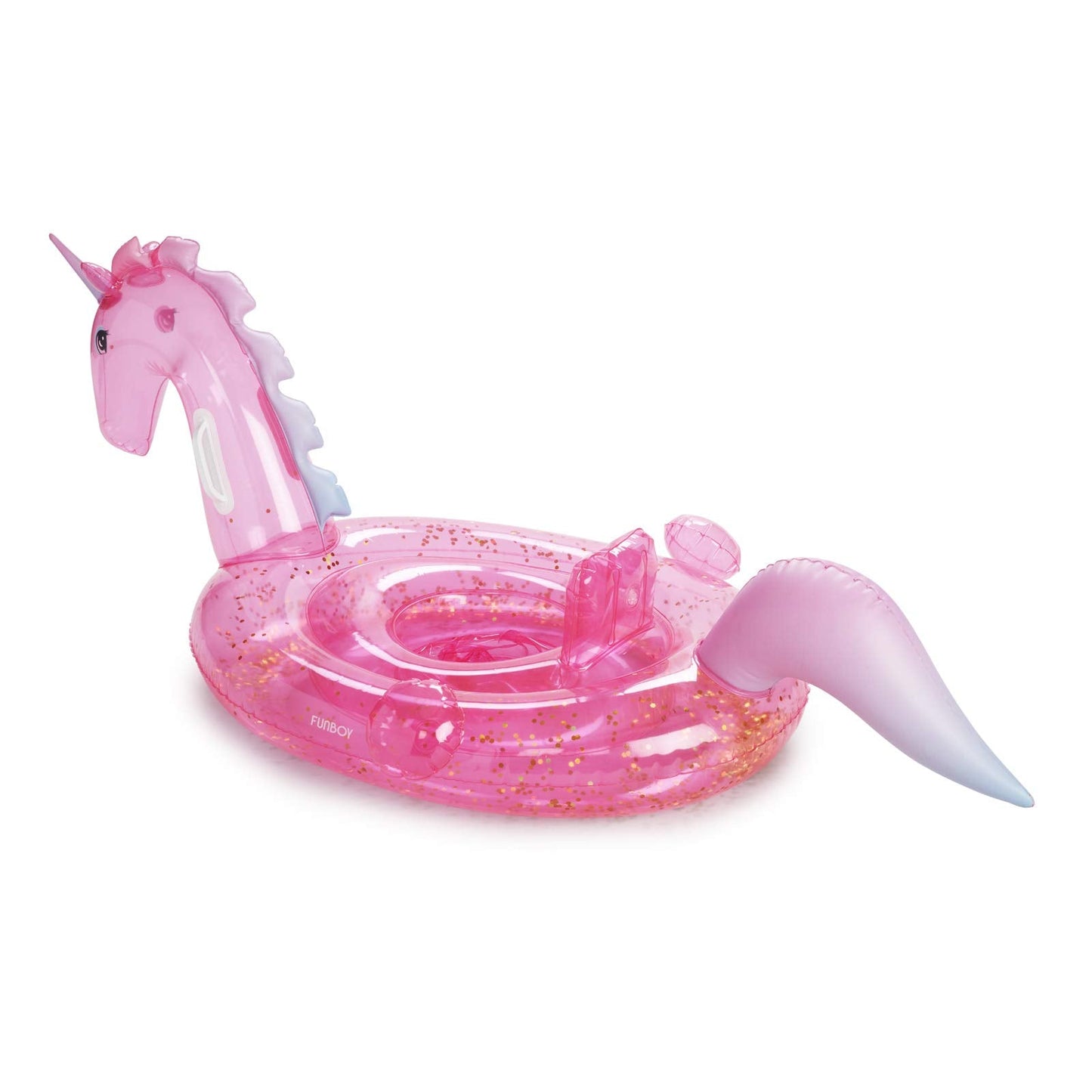 FUNBOY BB Glitter Inflatable Baby Float Funbaby Unicorn Large