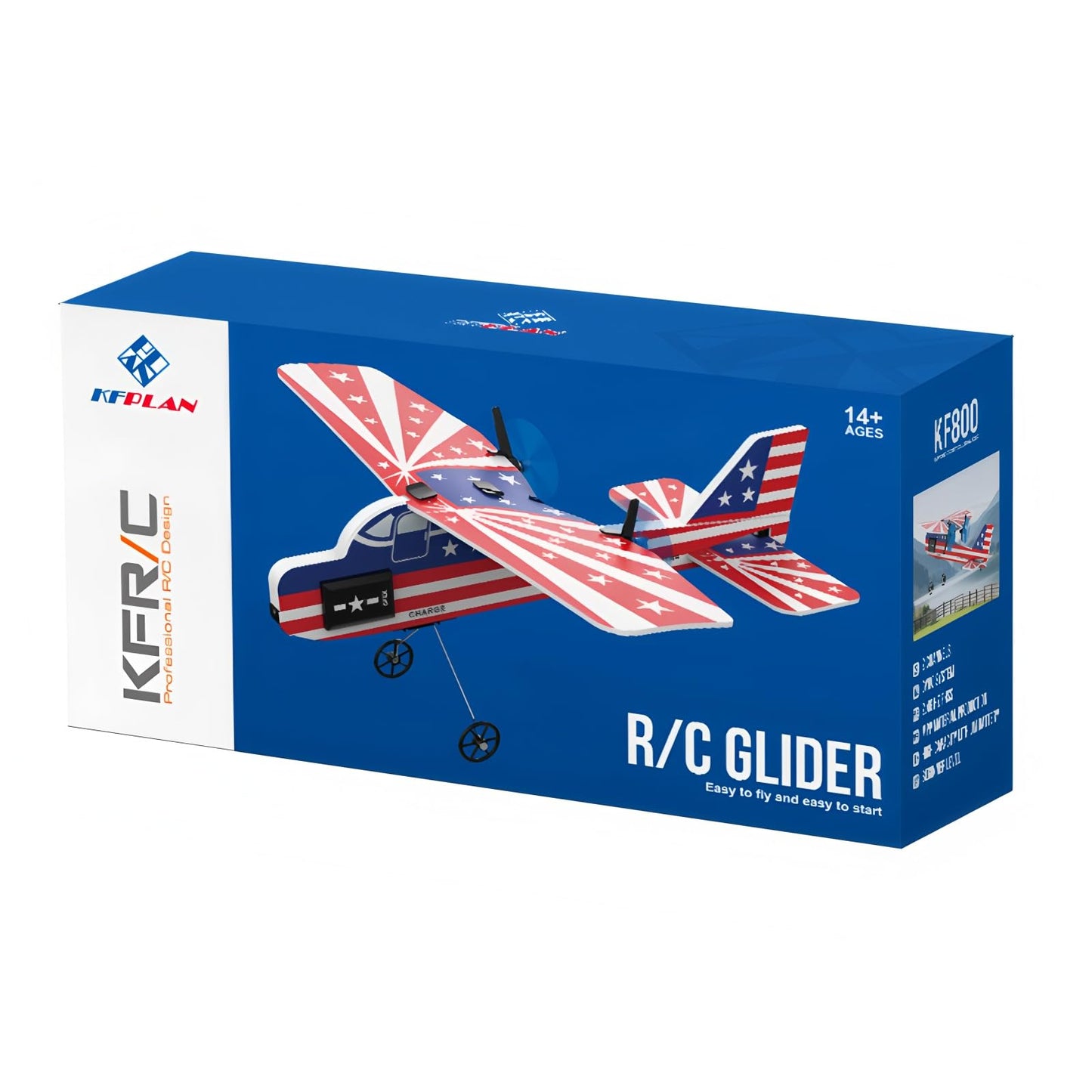 BEACONDESI Remote Control Airplane Glider for Kids & Adults - 2.4GHz Long Range, Auto-Balancing & Durable MPP Material, RC Glider Plane - Easy to Fly Beginner-Friendly Outdoor Flying Toy Gift