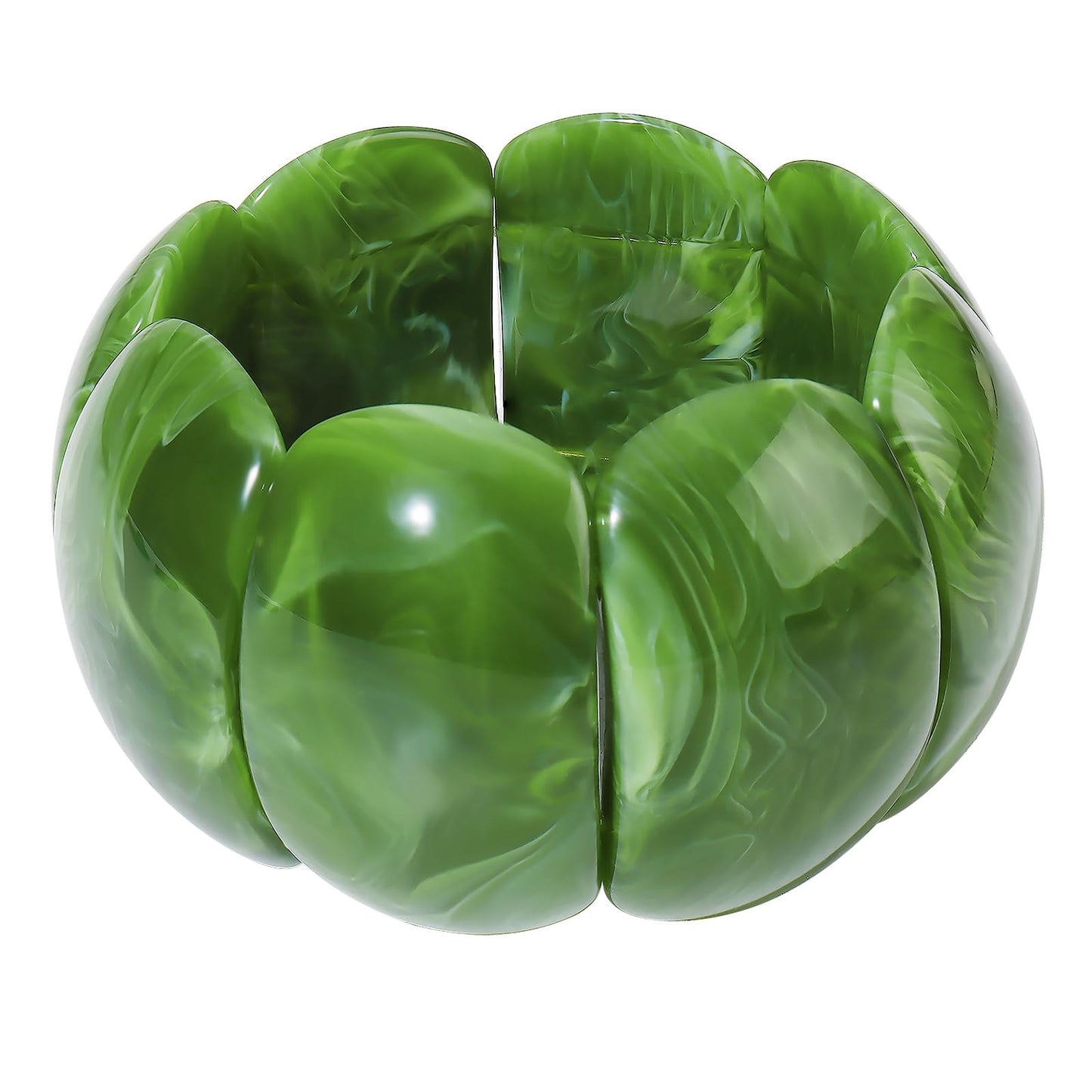Coiris Chunky Bracelets for Women Acrylic Bangle Resin Bracelets Colorful Thick Jewelry