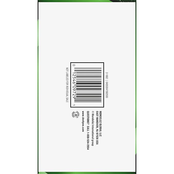 Dentyne Ice Spearmint Sugar-Free Chewing Gum, 9 Packs of 16 Pieces (144 Total Pieces)