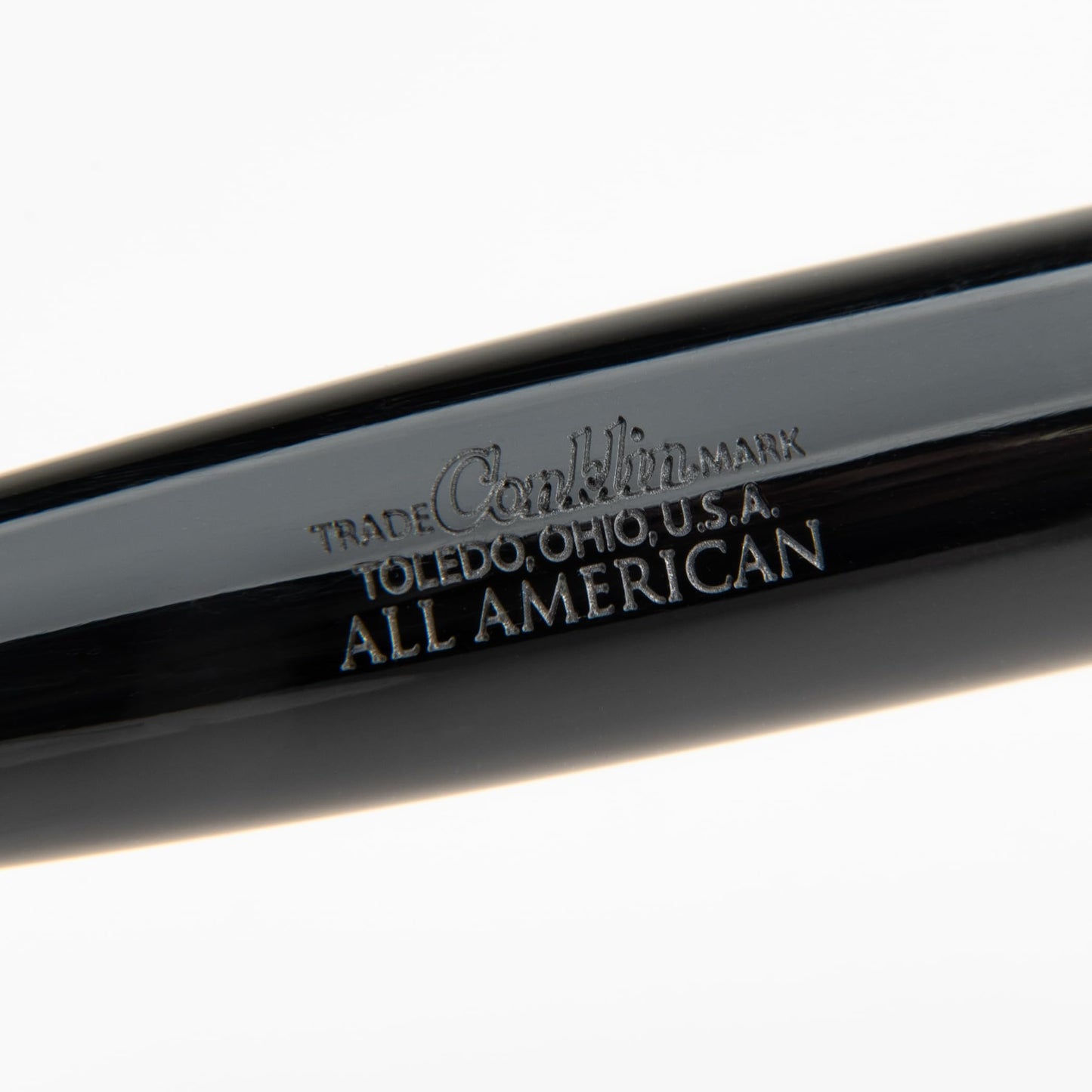 Conklin All American Gel Pen Raven Black | Luxury Gel Pen with Refillable Ink | Bold Design, Smooth Writing, Premium Quality