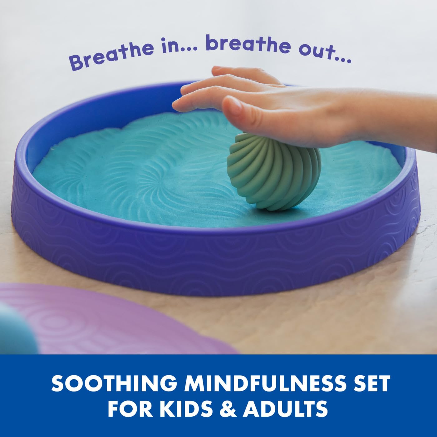 Educational Insights Playfoam Sand Sensory Spheres - Relaxing Zen Garden Kits for Calm Down Corner or Desk, Anxiety Tools and Meditation Sets for Kids & Adults, Stress Relief Toys, Ages 5+