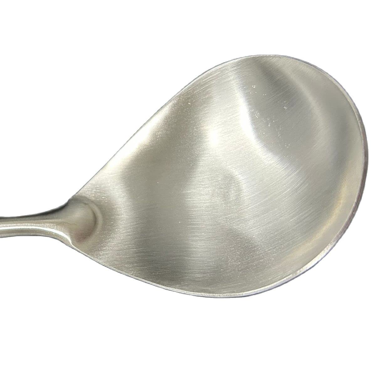 A · HOUSEWARE Rice Scooper Spoon Stainless Steel Paddle Serving Spatula Ladle Cooking Utensil for Restaurant and Home Kitchen Heat Proof Handle Durable 11.6 Inches