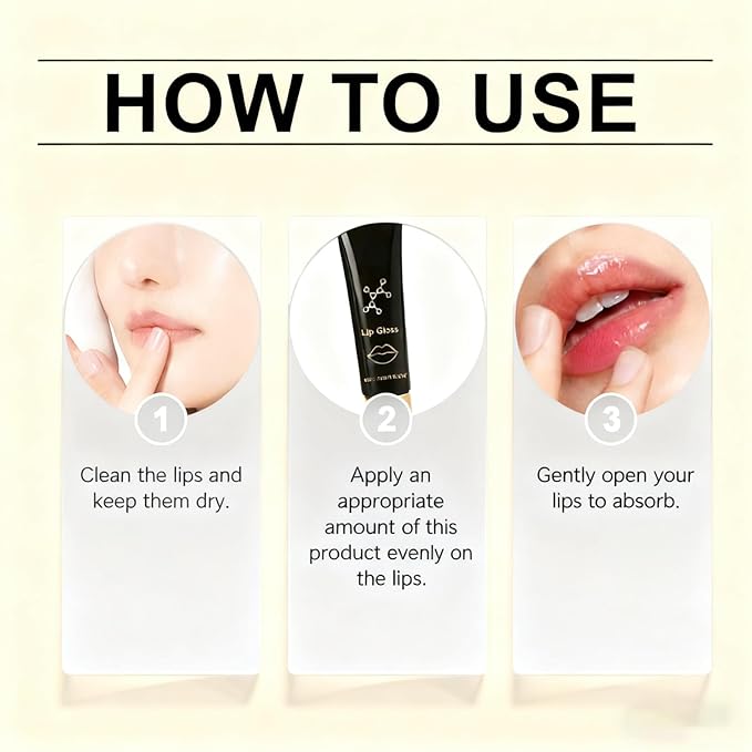 Herbionyx Luxury Lip Gloss, Herbionyx Lip Booster Serum, Hydrating And Nourishing Lip Oils, Hydra Lip Gloss Serum, Moisturizing Plumping, Long Lasting Transfer-Proof Lipstick, Non-Sticky (2 Pcs)