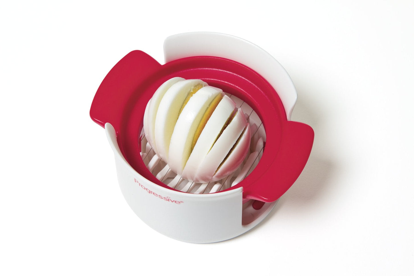 Prepworks by Progressive Compact Egg Slicer,white, red and yellow