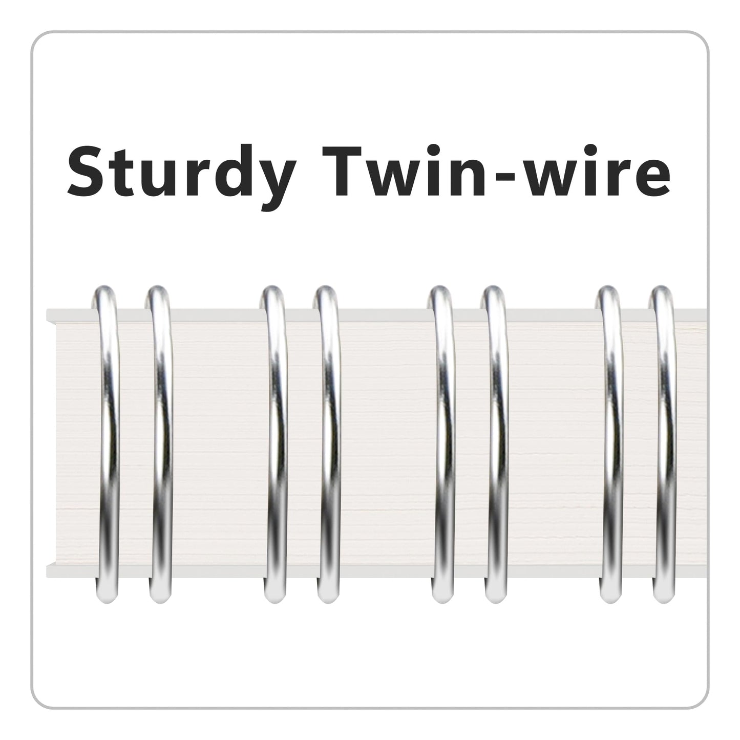 RETTACY Blank Journal Notebook, 2-Pack, 160 Pages per Pack, B5 Medium Size (7.6'' × 10''), 100 GSM Thick Paper, Spiral-bound, Flexible Plastic Cover, for Sketching, Drawing, Painting