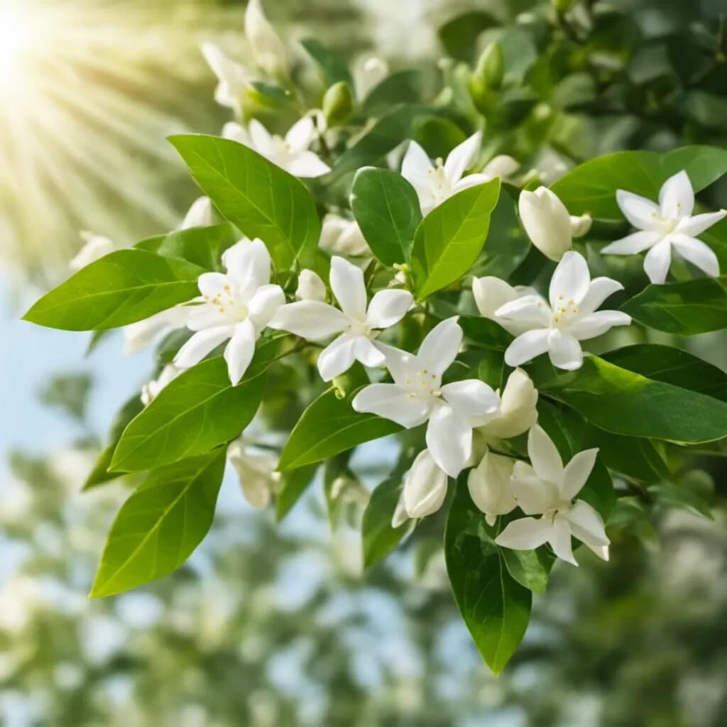 Live Plant - Asiatic Jasmine Trachelospermum asiaticum Small Rooted Starter Plant Fragrant