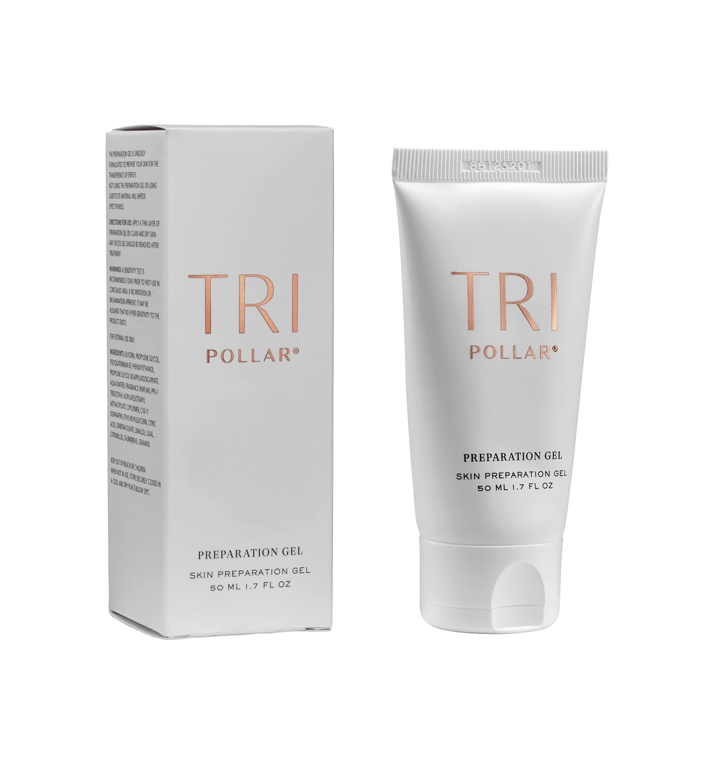 TriPollar Stop Preparation Gel 50ml - High Radio Frequency Skin Tightening Facial Machine Gel - Professional Home RF Anti-Aging Formula - Compatible Stop Devices - FDA Cleared