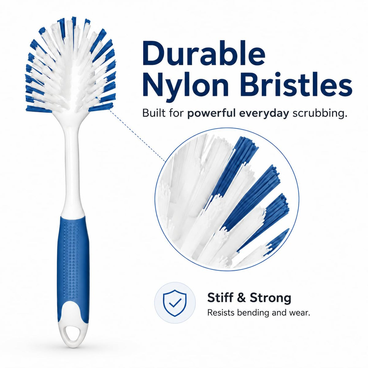 2 Pack Dish Brushes with Scraper (2 Count)