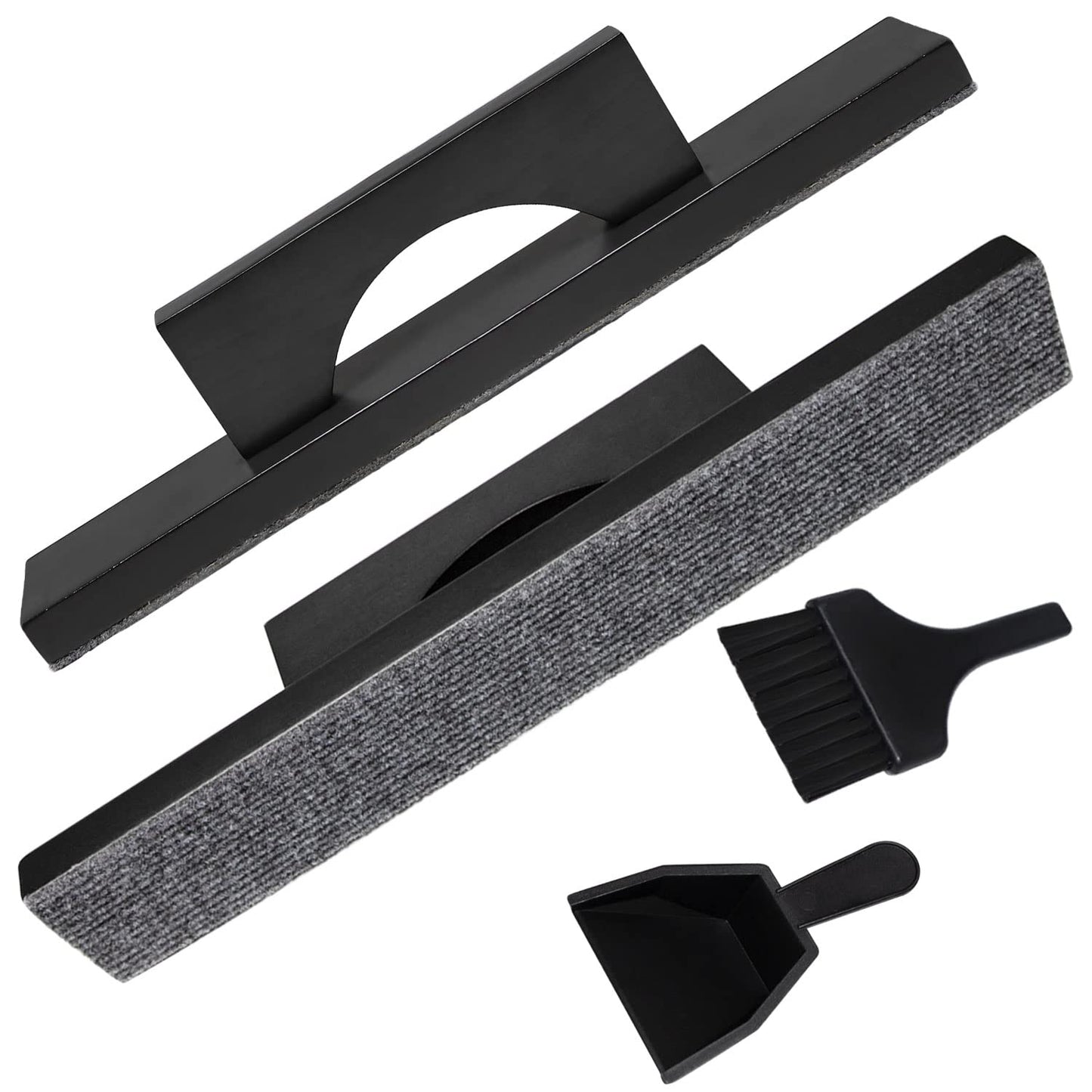 YDDS Shuffleboard Wax with Brush Set with Shuffleboard Sand Slow Speed, Shuffleboard Table Brush, Mini Dustpan and Brush for Shuffleboard Table