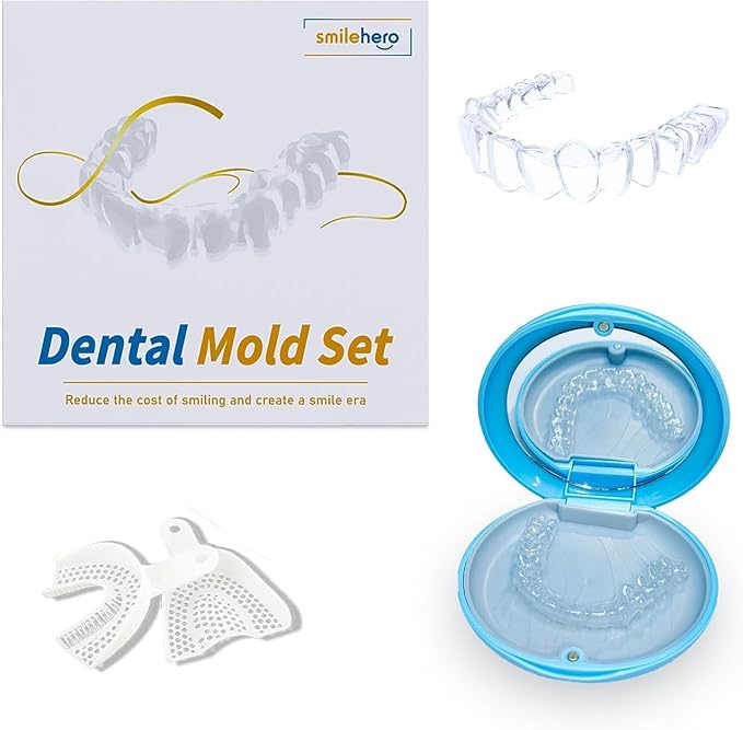 Custom Mouth Guard for Grinding Teeth at Night，2 Pack Comfortable Grinding Guard for Adults Teeth Retainer for Upper and Lower Teeth, BPA-Free, Durable,Easy to Use, for Adults and Teens