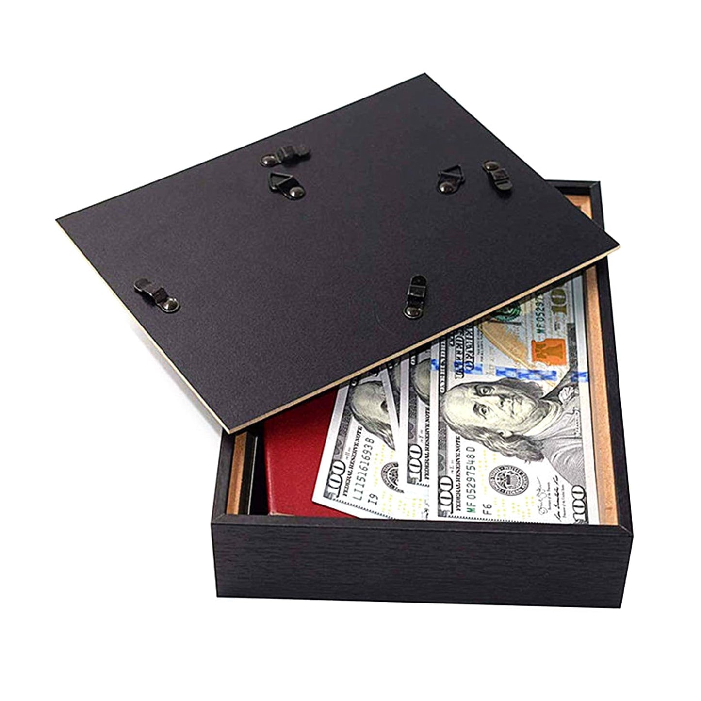 ROYALEAD Hidden Photo Frame Diversion Safe Keys Money Cash Jewelry Storage Compartment Picture Holder for Home Security Box