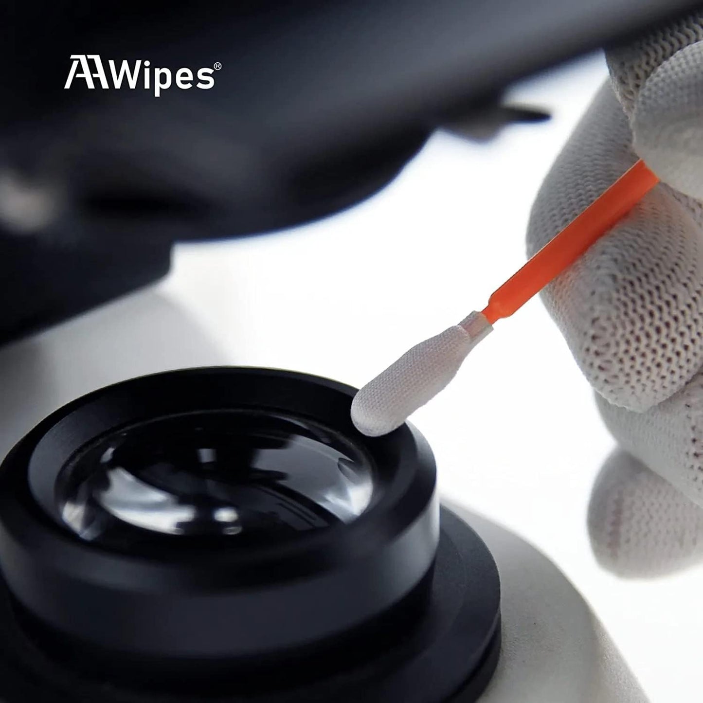 AAwipes Cleaning Swab Kit Microfiber Knitted Polyester Swab Sticks (5 Types, Total 100 Packs) Lint Free Swabs for Printer, Gun, Optics Lens, Camera, Arts and Crafts, Automotive Detailing (FA501)