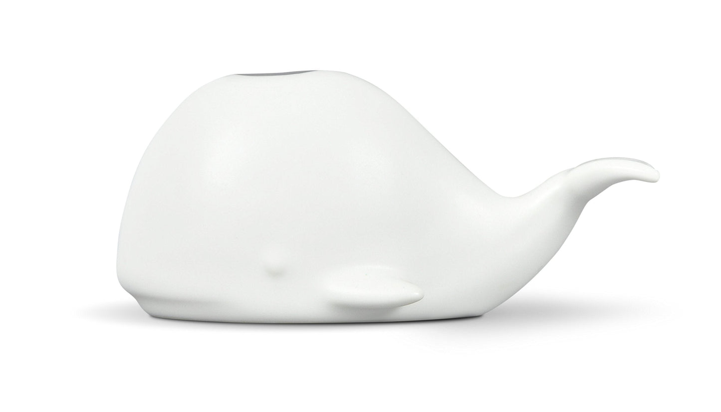 Fred Genuine Fancy Ceramic Mini Air Plant/Succulent Holder, Regular, Whale