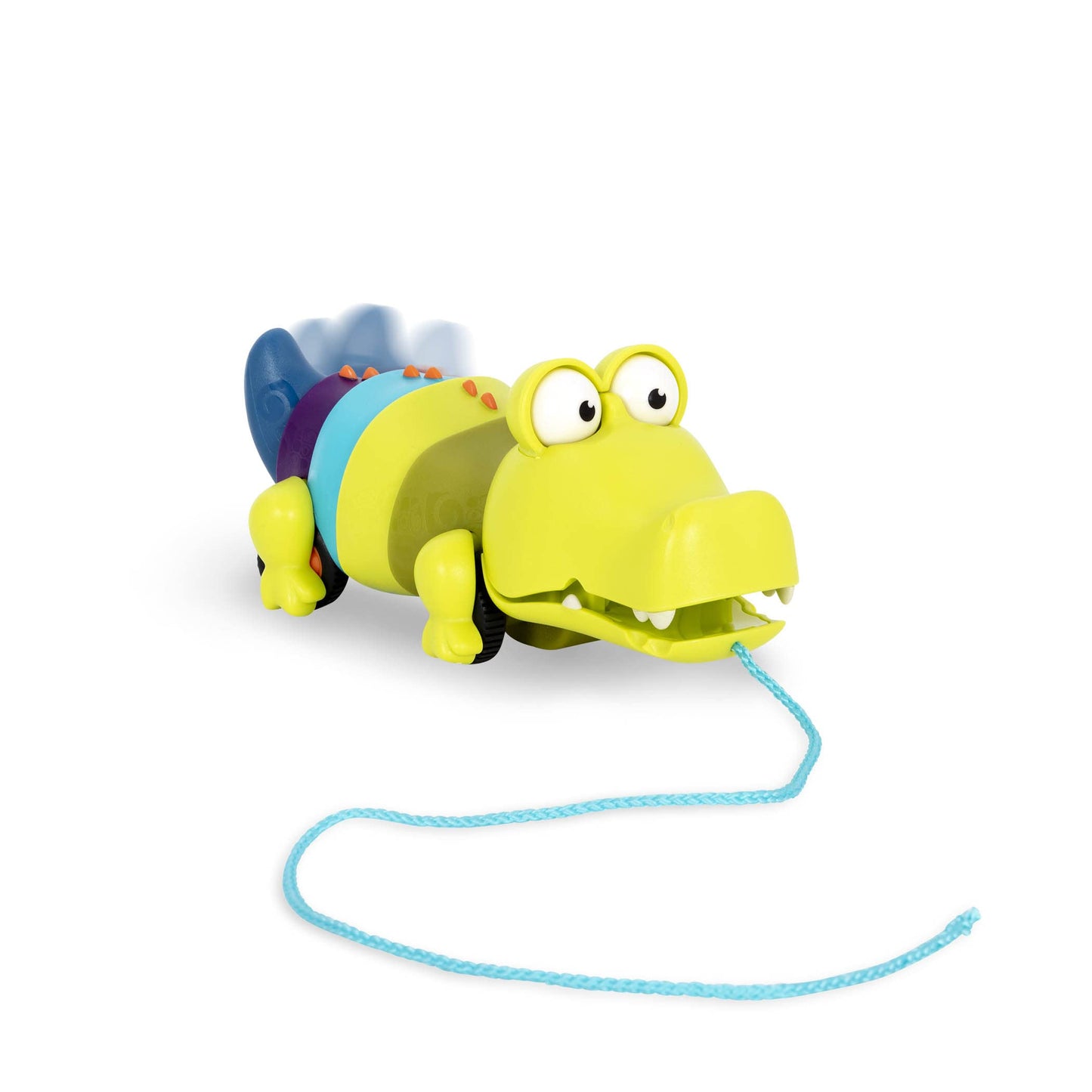 B. toys – Waggle – A – Longs – Pull Along Interactive Toy – Push or Pull Crocodile – Walking Toy with String for Toddlers, Kids, Snappity Scott – 18 Months