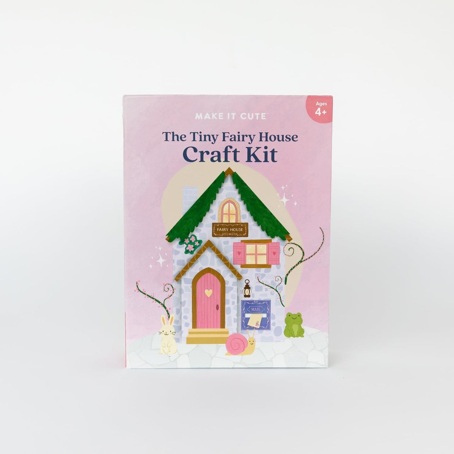 Tiny Fairy House Craft Kit for Kids – Miniature House Building Kit, Creative Kids Craft Kits for Imaginative Play - by Make it Cute