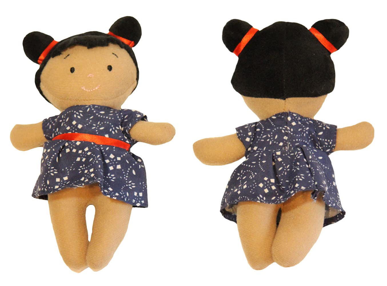 Making Believe Diversity Buddies - Multicultural Plush Dolls Set, Diversity Toys for Kids - Daycare & Home, 8" - 5 Pcs