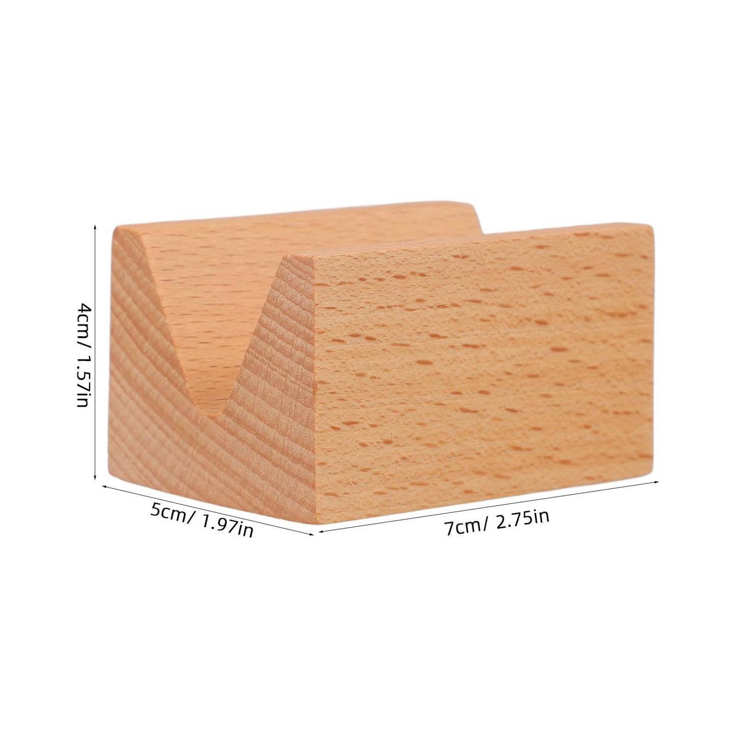 Cabilock Premium Wooden Sushi Taco Holder - Single Grid V-Shaped Temaki Hand Roll Stand - 2.75inch Professional Japanese Restaurant Serving Tray for Sashimi, Sushi Tacos & Handroll - Easy to Clean