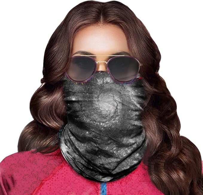 Obacle Neck Gaiter Face Mask Bandana for Dust Wind Sun Protection for Men Women