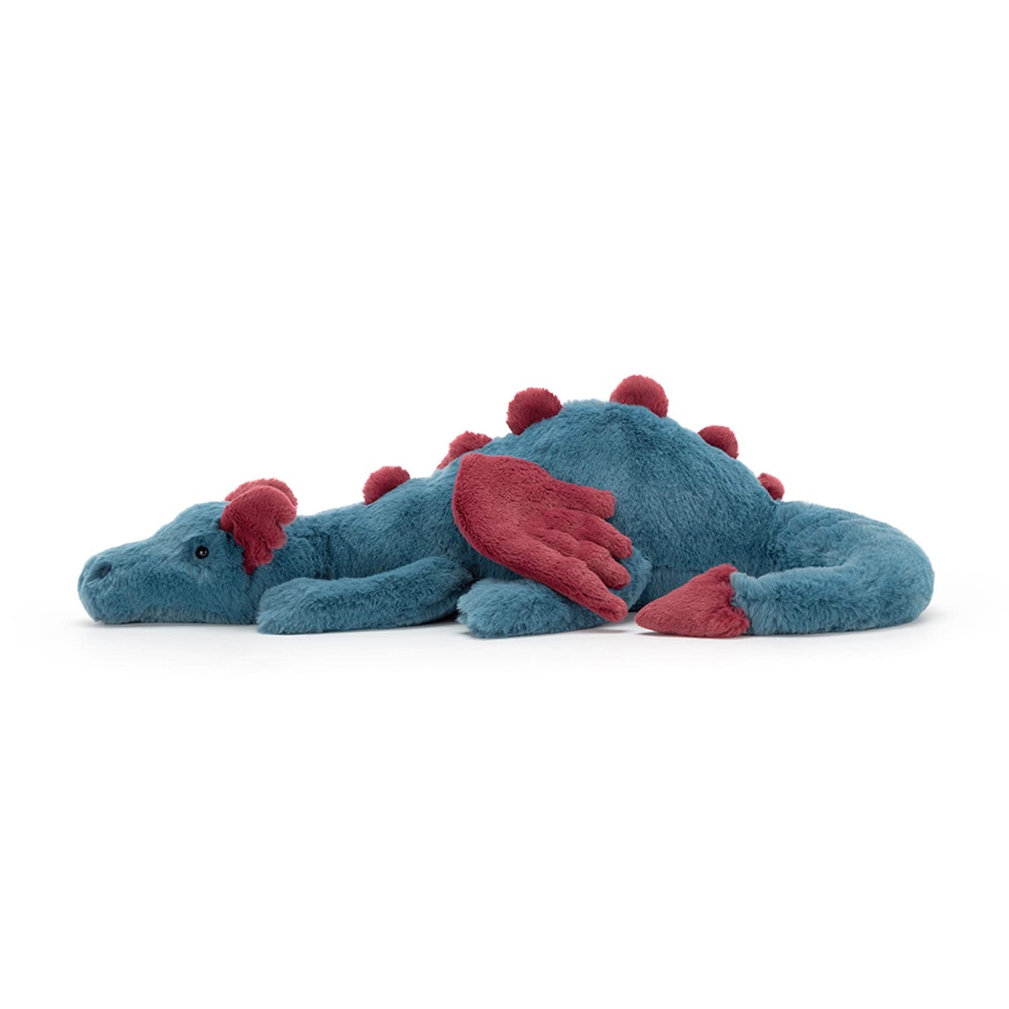 Jellycat Dexter Dragon Stuffed Animal, Large 19 inches - Mythical Plush Toy - Classic Children's Gift