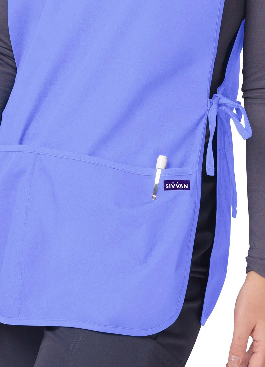 Sivvan Unisex Apron - Cobbler Apron 3-Pack - S87003 - Ceil Blue - R