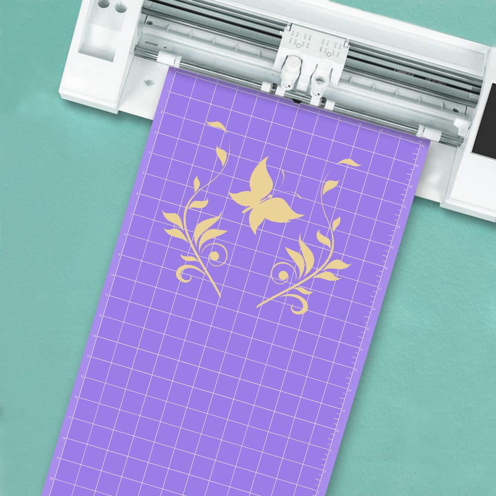 REALIKE 12x24 Cutting Mat for Silhouette Cameo 5/4/3/2/1(3 Mats - StandardGrip, LightGrip, StrongGrip), Variety Adhesive Cricket Cut Mats Replacement Accessories for Silhouette Cameo