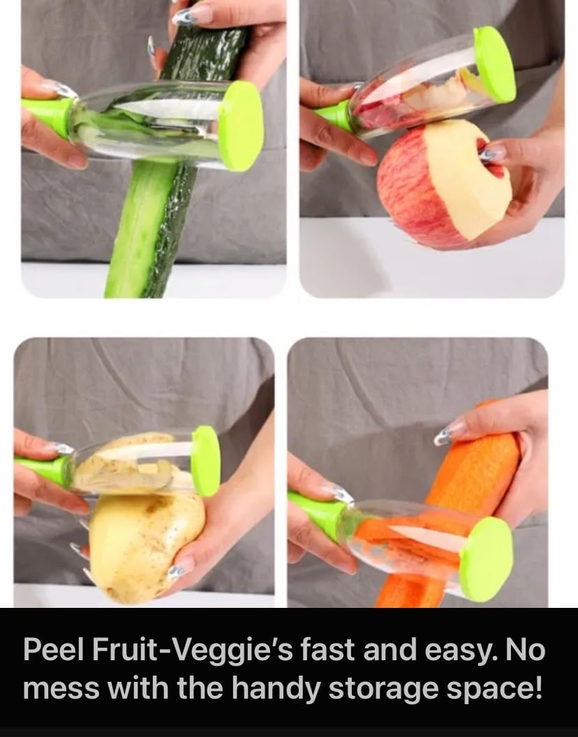 Kitchen Food Prep Gadgets Peeler Slicer Knife Sharpener Multifunctional Vegetable Chopper Silicone Mitts Funnel Banana Cutter 7 Piece Food Prep Bundle Fun Easy Gadgets