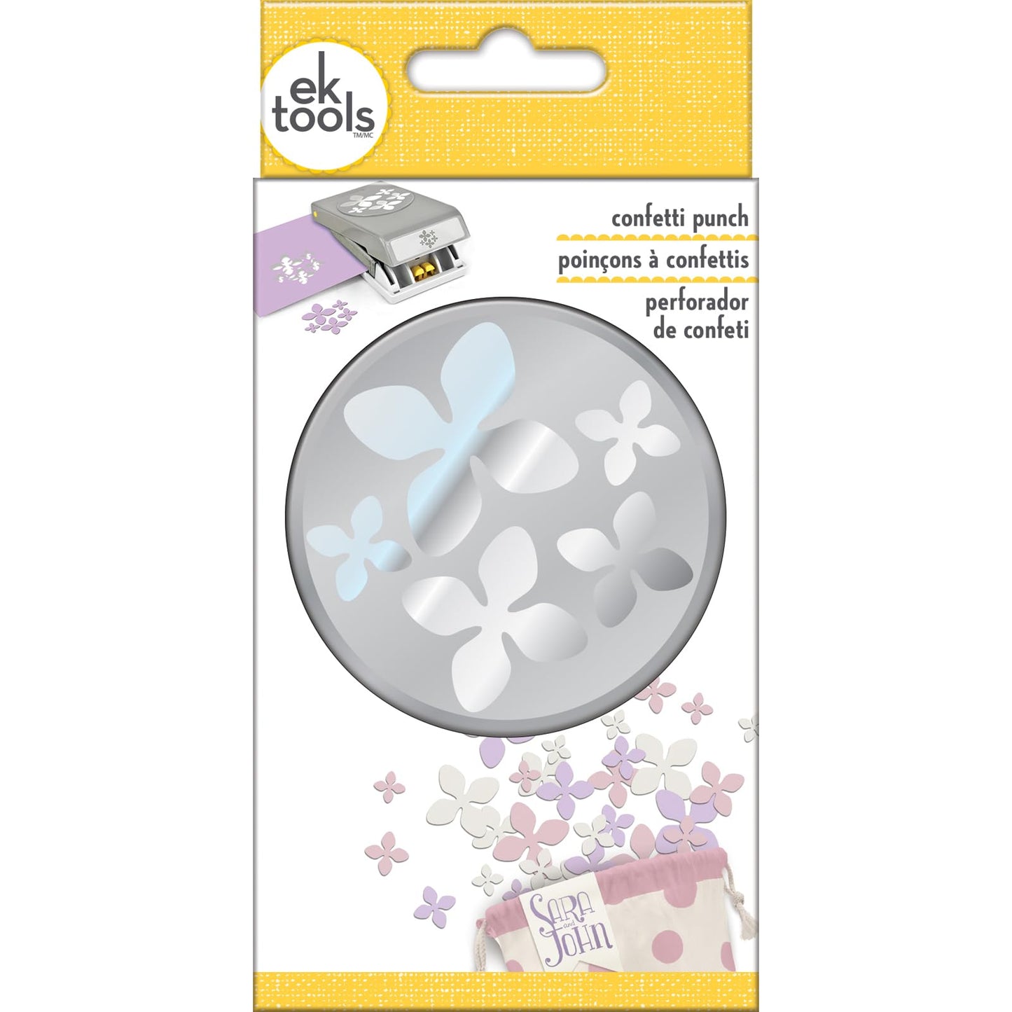 EK Tools Psn L Confetti Hydrangea 54-30328