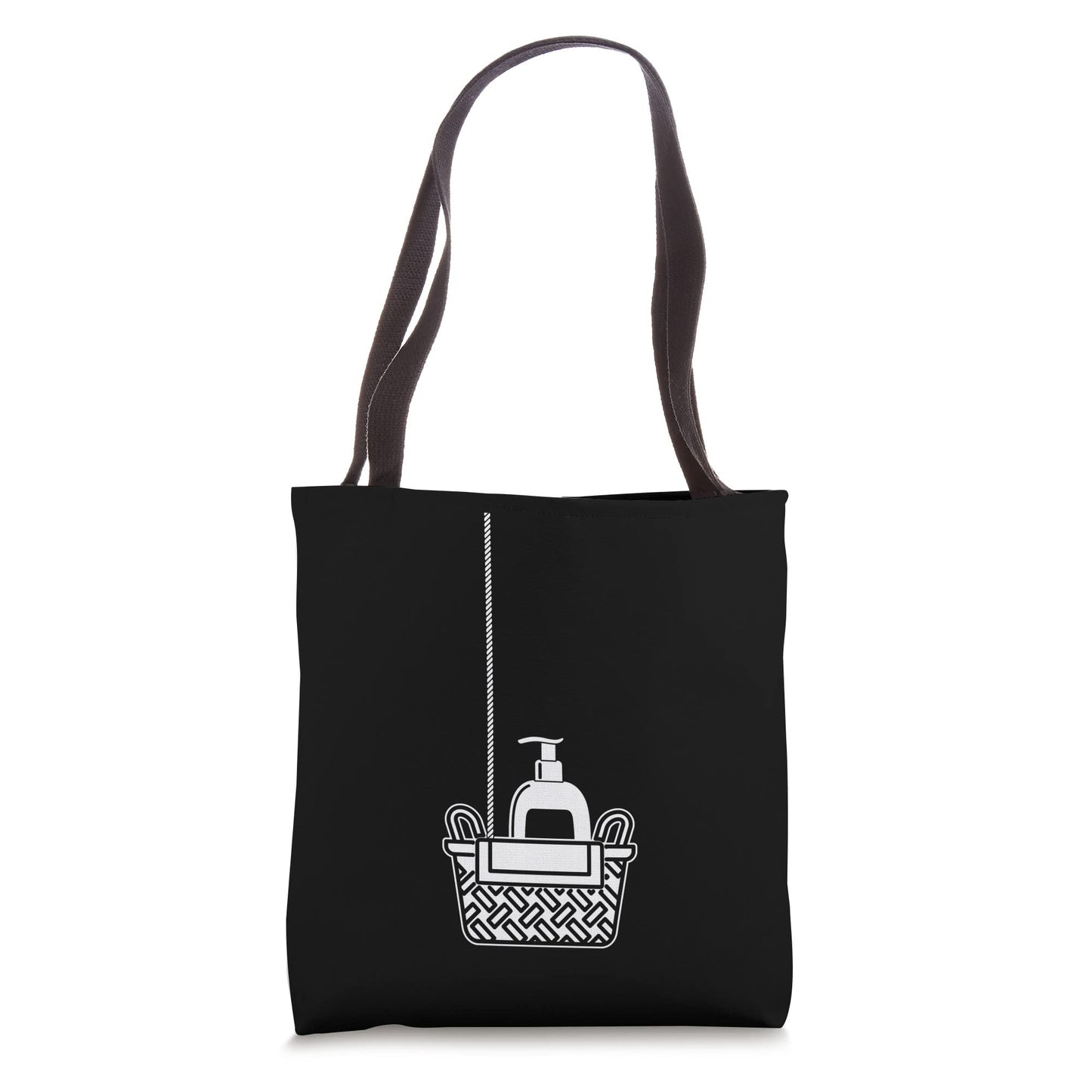 Creepy Lotion Basket True Horror Art Graphics Tote Bag